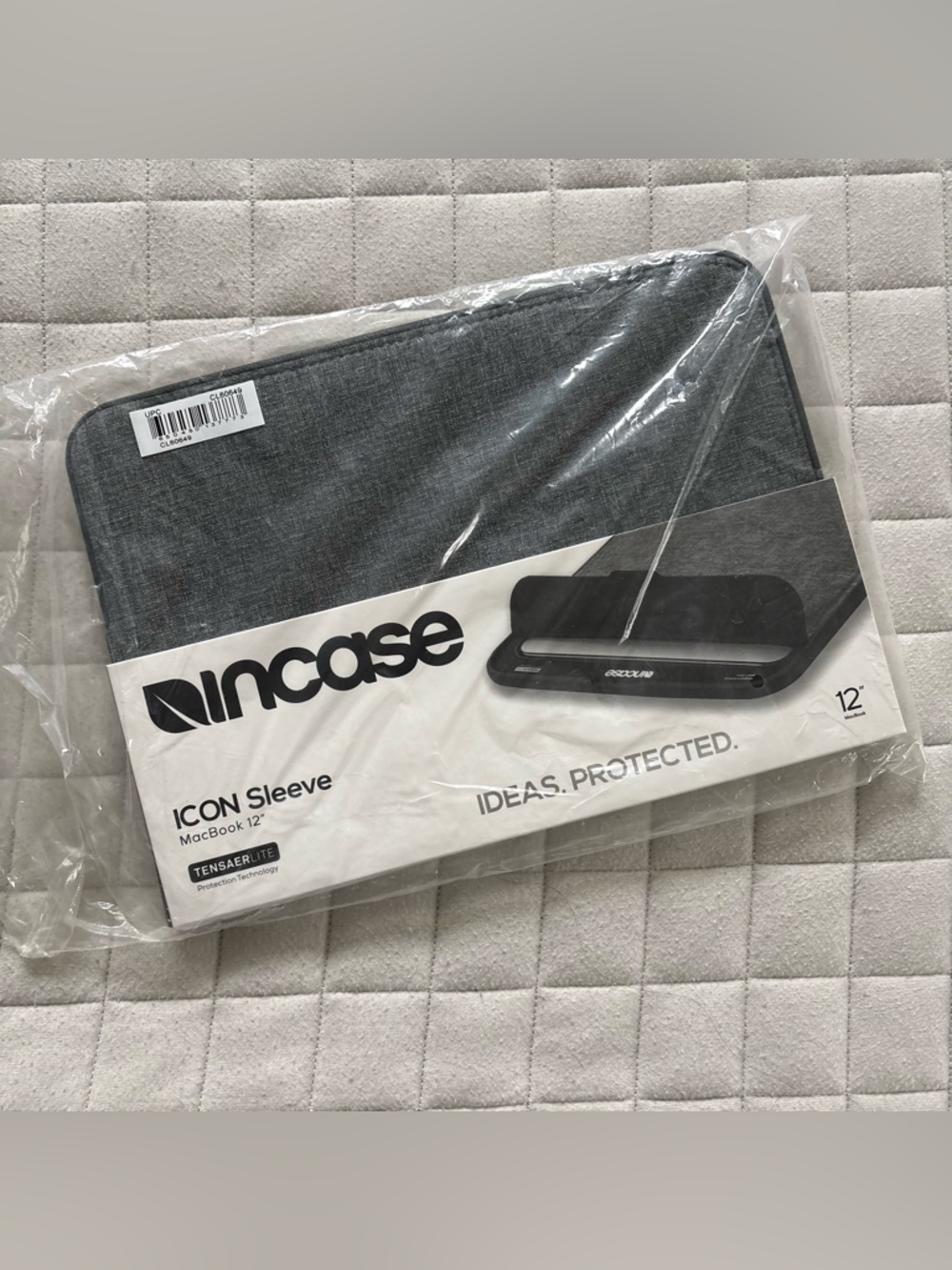 Incase ICON Sleeve in Heather Gray - MacBook 12”